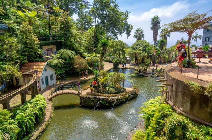 Funchal: Monte Palace Tropical Gardens Tuk Tuk Tour - Leaving Funchal by tuk tuk