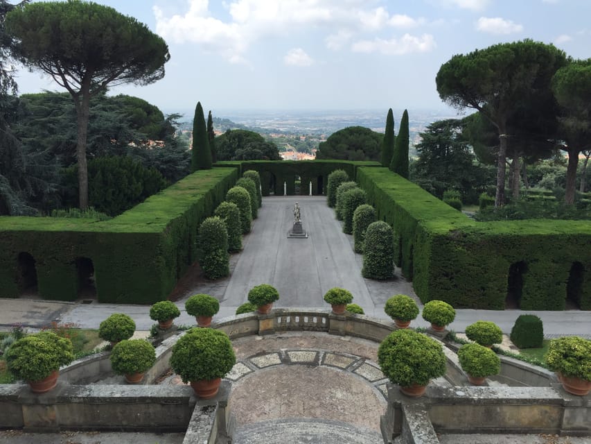 Gandolfo: Castel Gandolfo Papal Villa Gardens Minibus Tour - Key things to know before booking