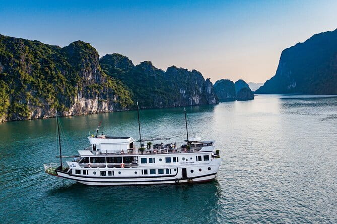 Garden Bay Cruises - Traditional Wooden Boat to Bai Tu Long Bay - The Hanoi road transfer takes patience