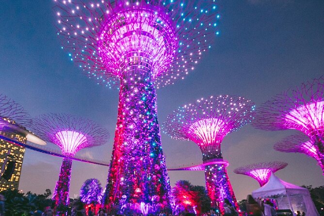 Garden by the Bay Singapore combo - Flower Dome, with nine climate-controlled garden areas