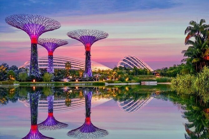 Gardens by the Bay E - Ticket with Flower Dome +CF Singapore - Cloud Forest, the taller and more theatrical stop