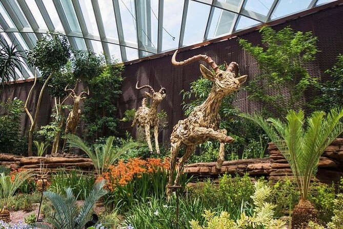 Gardens by the Bay E - Ticket with Flower Dome +CF Singapore - The free light show after dark