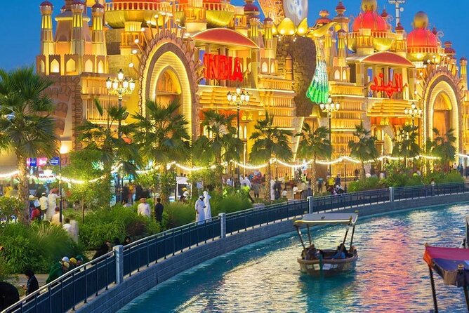 Global Village and Miracle Garden Tour With Private Transfers - Practical timing, food, and spending advice