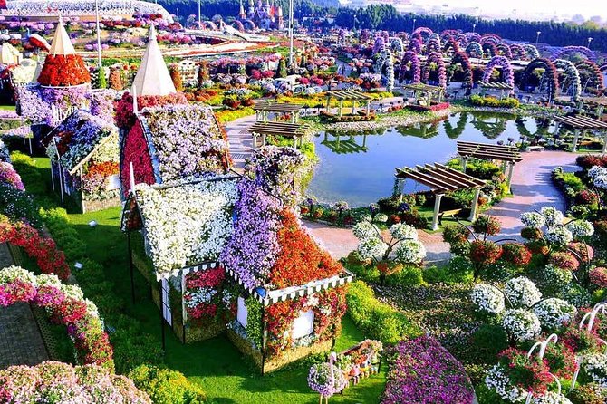 Global Village & Dubai Miracle Garden with Transfers - Moving between the garden and Global Village