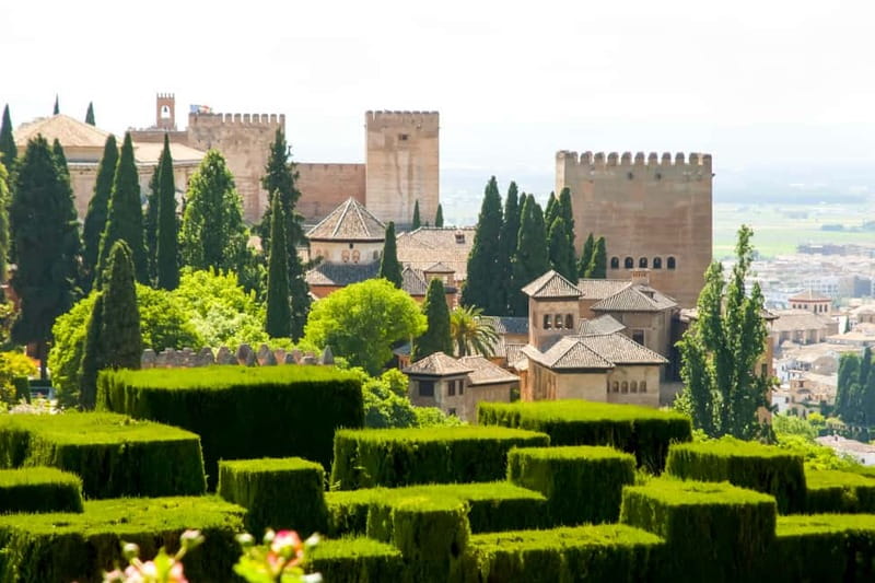 Granada: Alhambra & Gardens Tour w/Nasrid Palaces Option - Alcazaba fortress and the oldest part of the complex
