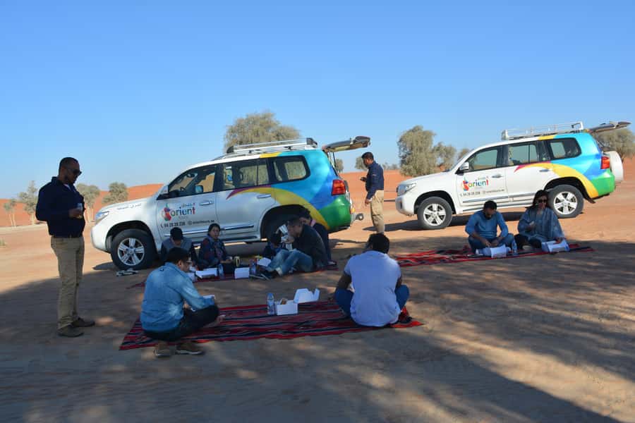 Hatta Safari & Honey Bee Garden Visit - Sandboarding and the desert stops