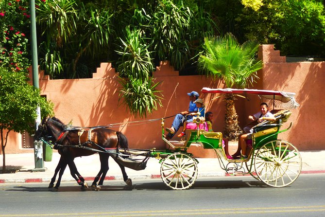 Horse and Carriage Ride with Majorelle Garden - The guides and the level of commentary