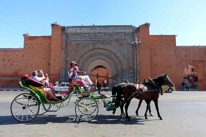 Horse and Carriage Ride with Majorelle Garden - Pickup and the minibus transfer