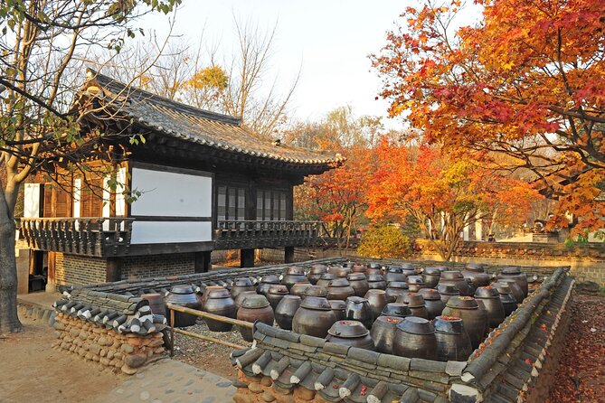 Hwadam Botanic Garden and Namhansanseong and Folk Village Trip - The Korean Folk Village brings tradition into motion