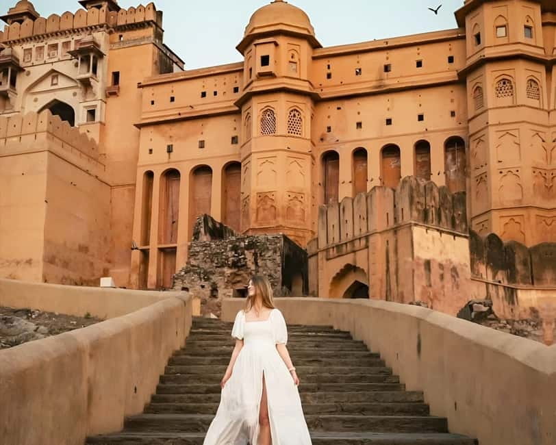 Jaipur: Half-Day Guided Sightseeing Tour with Flower Market - Amber Fort and the limits of five hours