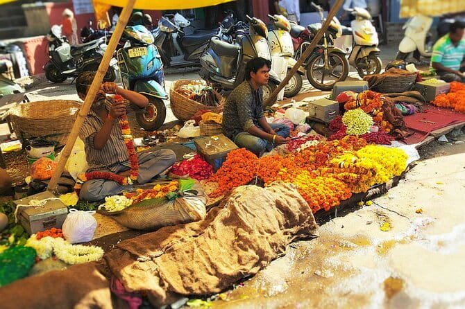 Jaipur Half-Day Tour with Flower Market by Tuk-Tuk or Car - Hawa Mahal: a 30-minute introduction from outside
