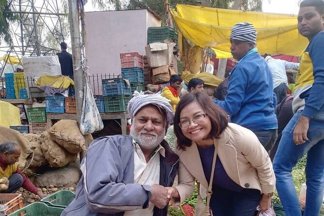Jaipur Tour with Monkey Temple and Block Print Experience - Flower Market: Jaipur before the sightseeing crowds