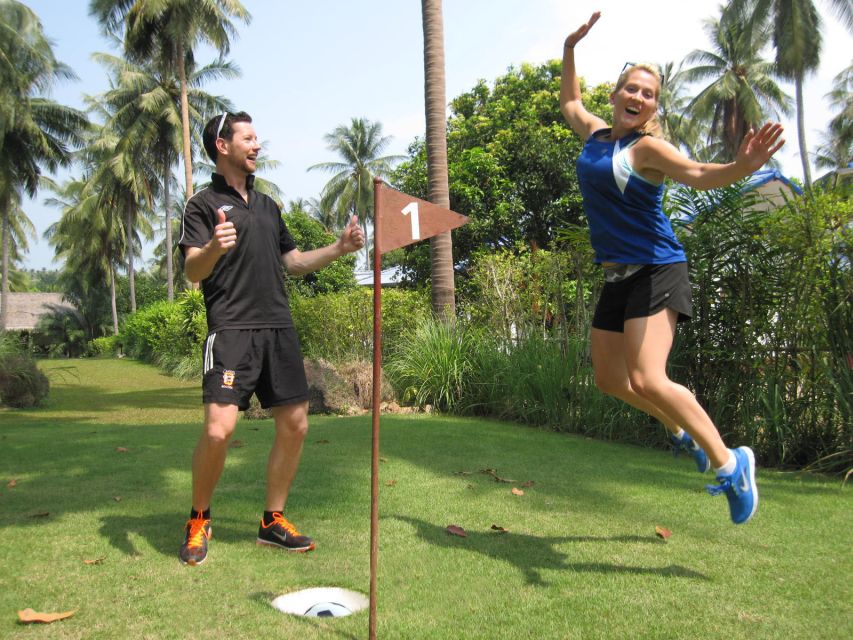 Koh Samui: Football Golf & Botanical Gardens - Arriving at the Tropical Course