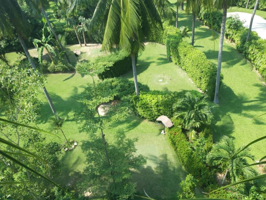 Koh Samui: Football Golf & Botanical Gardens - The Midway Break: Coconut Snacks and Cool Towels
