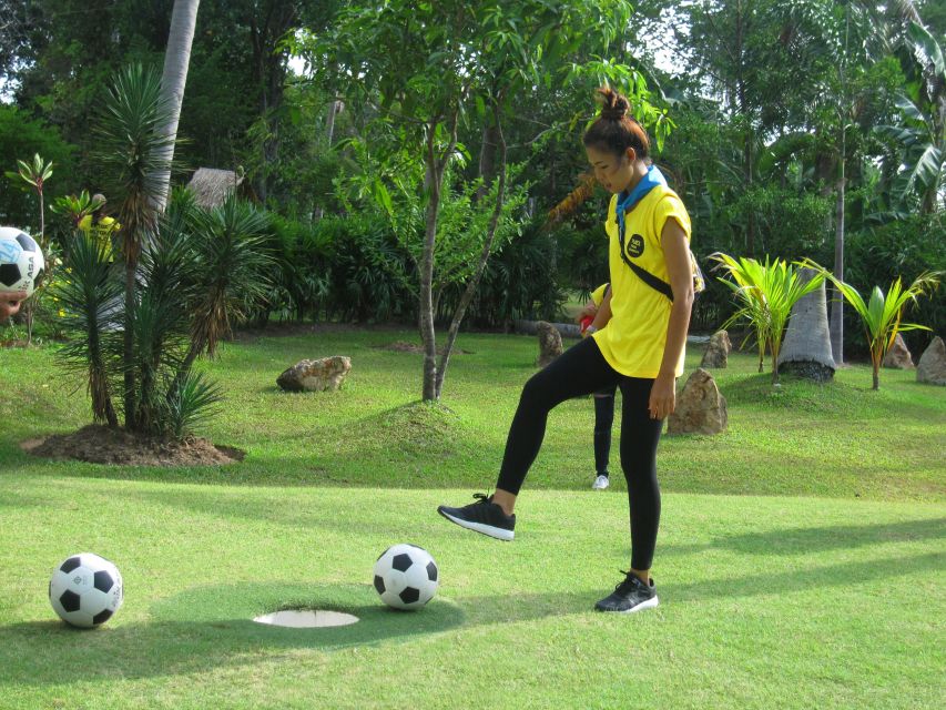 Koh Samui: Football Golf & Botanical Gardens - Holes 12 Through 18 and the Finish