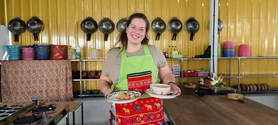 Krabi: Authentic Thai Cooking Class+Thai Herbs Garden Tour - The market option adds local food context