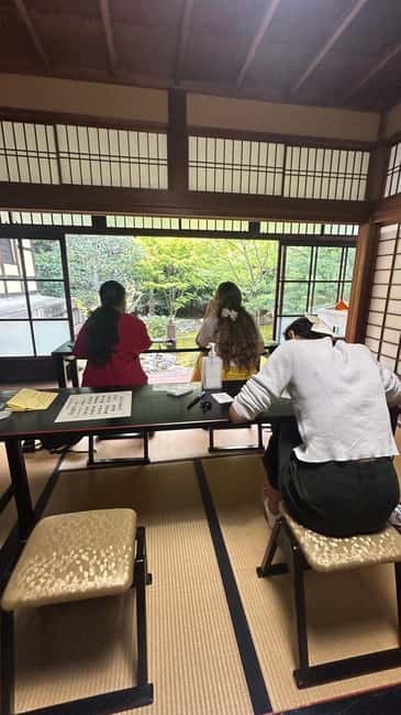 Kyoto: Shakyo & Matcha in Historic Temple Garden - Entering a historic temple garden