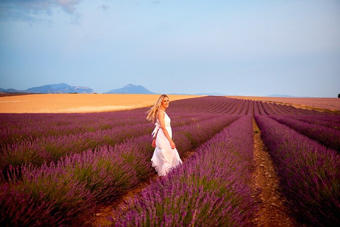 Lavender Field Photoshoot - Sunset timing and photo variety
