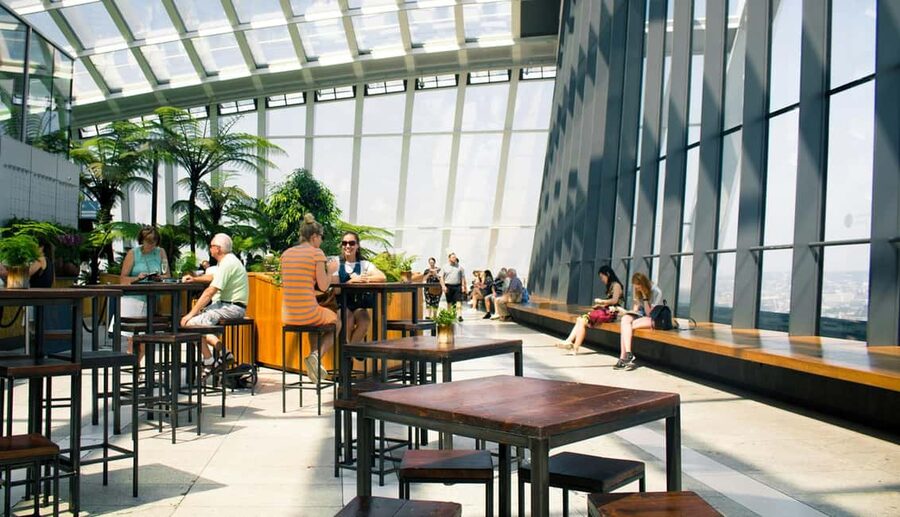 London: Sky Garden Early Access with Pastry and Hot Drink - How the two-hour timing works