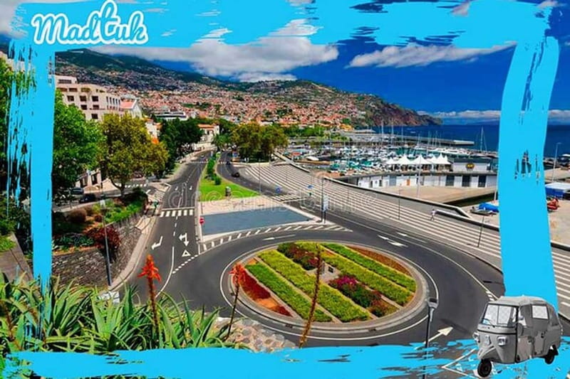 Madeira: Botanical Gardens + Old Town Tuk-Tuk Tour by MadTuk - Entering Madeira Botanical Garden