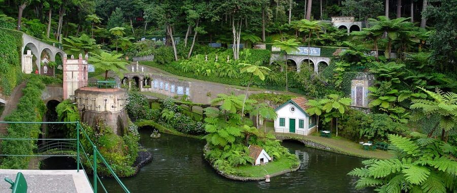 Madeira: Botanical, Monte Palace, and Palheiro Gardens - Monte Palace: koi ponds, sculpture, and winding paths