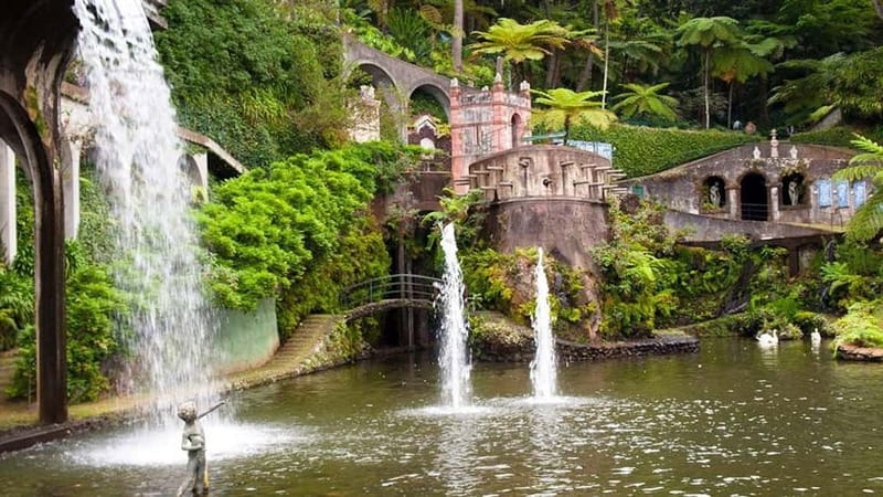 Madeira: Monte Tropical Garden + Old Town Tuk Tour by MadTuk - Nossa Senhora do Monte Church and the views below