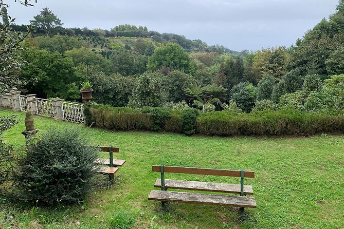 Magical and Exclusive Private Visit to the Fonte Baxa Garden, Luarca - The views over Luarca are part of the experience