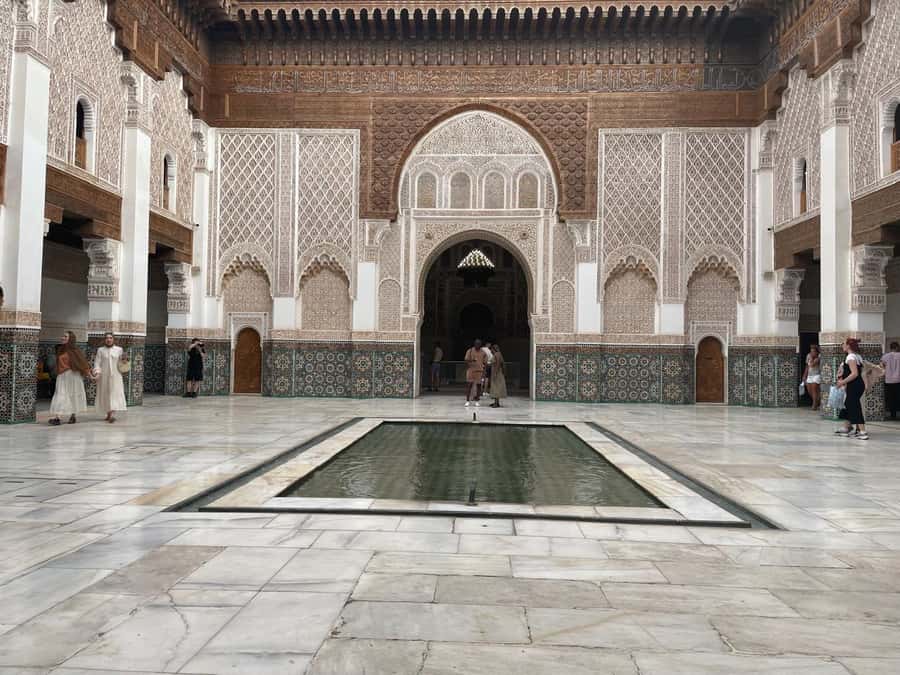 Marrakech: Bahia Palace, Madrasa Ben Youssef & Secret Garden - Secret Garden, a quieter finish near the Medina