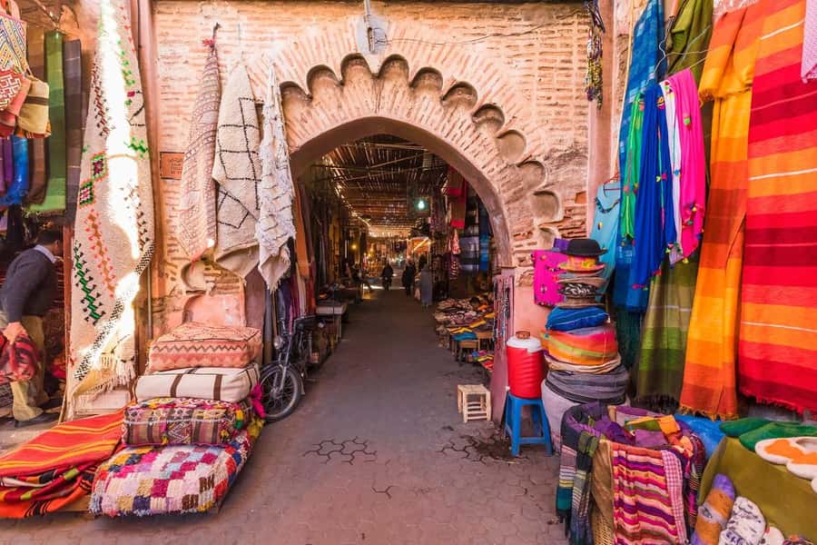 Marrakech: Ben Youssef, Secret Garden, & Souks Walking Tour - Mouassine adds a look at local life