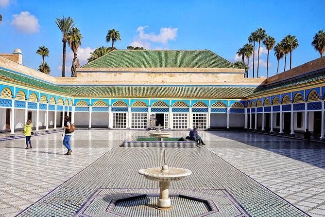 Marrakech City Tour, Bahia Palace, Badii Palace, Majorelle Garden - Three Marrakech sights in one short morning