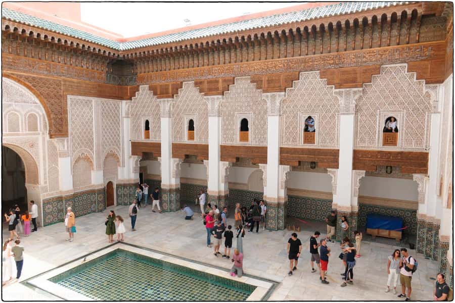 Marrakech: Madrassa Ben Youssef, Secret Garden & Medina Tour - Guides, group size, and the pace