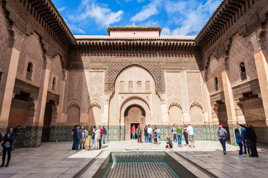 Marrakech: Madrassa Ben Youssef, Secret Garden & Medina Tour - Starting at Koutoubia and Djemaa El Fna