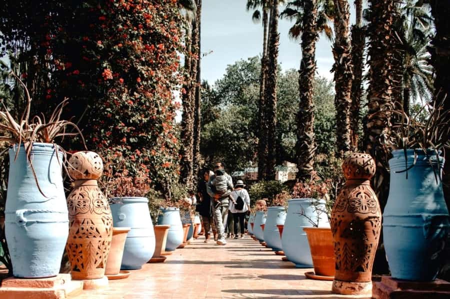 Marrakech: Majorelle Garden with a Digital Audio Guide App - What I Would Pack