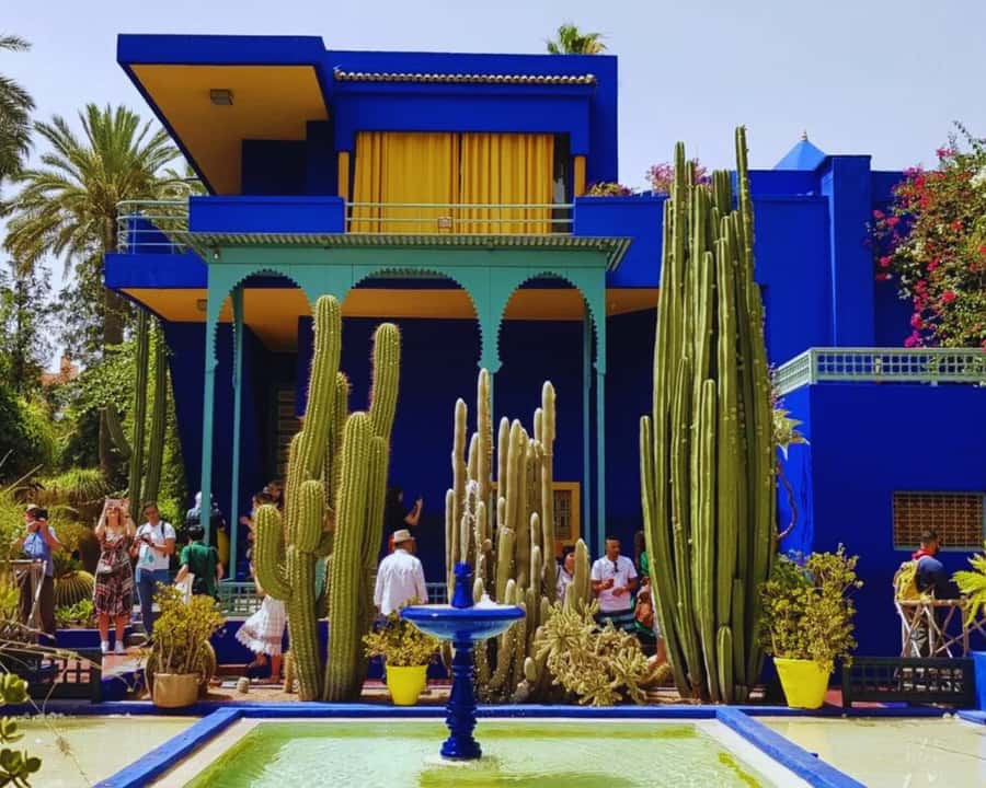 Marrakech: Majorelle & Menara Garden Tour and Carriage Ride - Majorelle Garden: 75 minutes of strong color