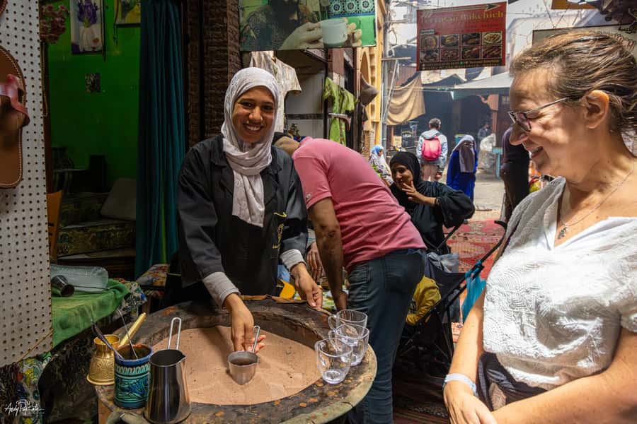Marrakech: Medina, Souks, Artisans Guided Tour with Mint Tea - Into the medina’s narrow lanes
