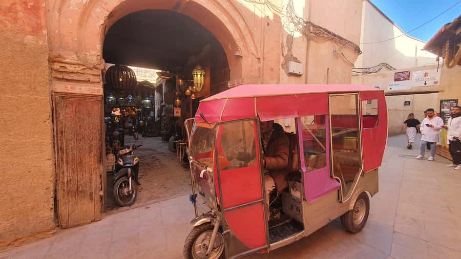 Marrakech Tuk-Tuk Tour with Photography Museum+Secret Garden - A three-hour introduction to Marrakech