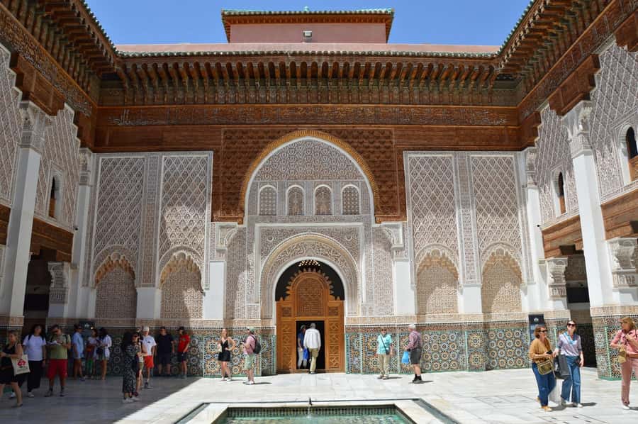 Marrakesh: Bahia Palace, Ben Youssef Medersa & Secret Garden - The guide makes the difference
