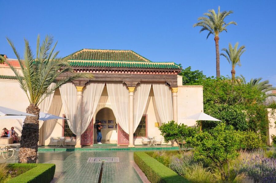 Marrakesh: Bahia Palace, Ben Youssef Medersa & Secret Garden - Le Jardin Secret: a calm finish inside the Medina