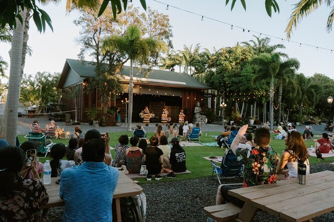 Maui Hula Show: Hula and Fire Dancing at South Maui Gardens - Food trucks make the evening easier and more flexible