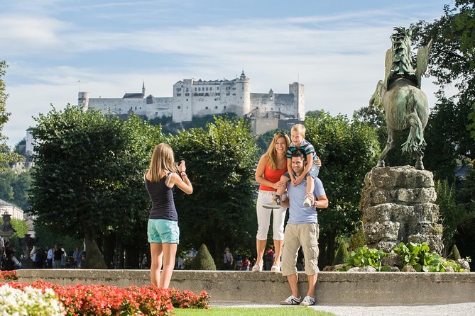 Mirabell Garden & Salzburg Old Town Private Walking Tour - Residenzplatz shows Salzburg’s former power