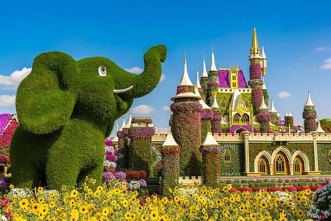 Miracle Garden Admission Tickets with Transfer Options - The Airbus A380 floral sculpture