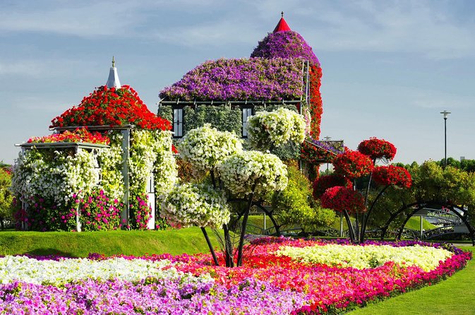 Miracle Garden and Global Village Dubai with transfers - Why this Dubai pairing works