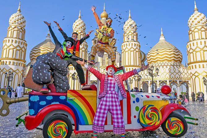 Miracle Garden and Global Village Ticket in Dubai with Transfer - Miracle Garden: 90 minutes among giant flower displays