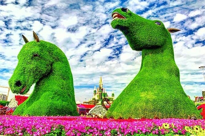 Miracle Garden And Global Village With Optional Transport - Shared transport or private transport?