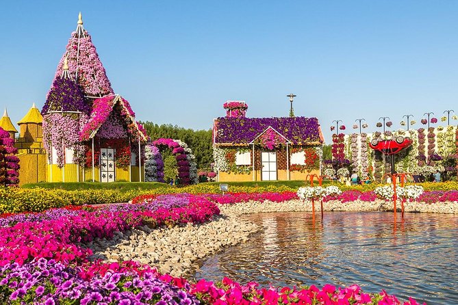 Miracle Garden & Butterfly Garden with Ticket & Private Transfers - What makes the floral displays worth seeing