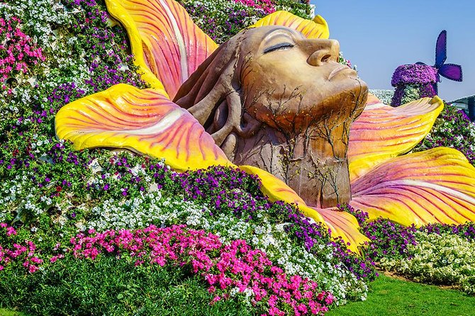 Miracle Garden Dubai Including Pickup & Drop Off - Entering the 72,000-square-meter garden