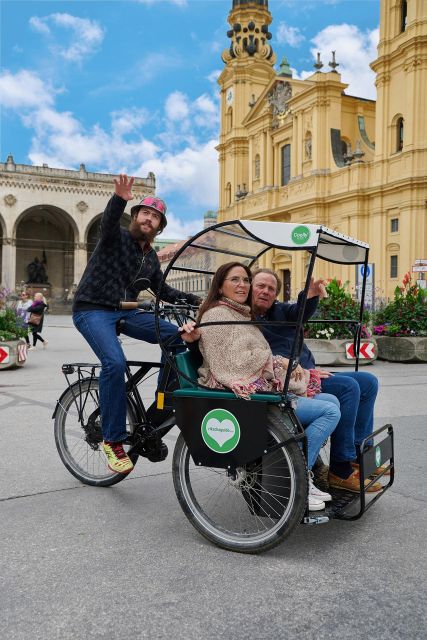 Munich: Old Town and English Garden Rickshaw Tour - Key points to know before booking
