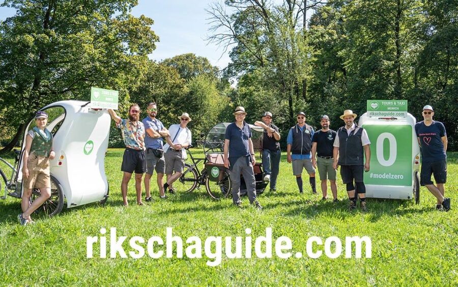 Munich: Old Town and English Garden Rickshaw Tour - Starting at St. Peter’s Church near Marienplatz