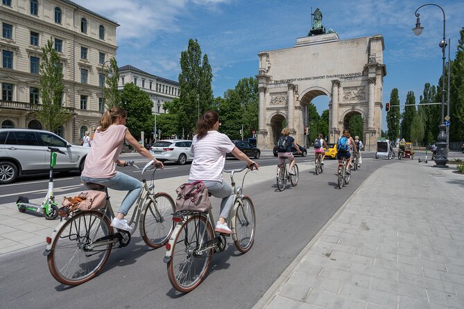 Munich Private City Bike Tour and English Garden - Entering the English Garden