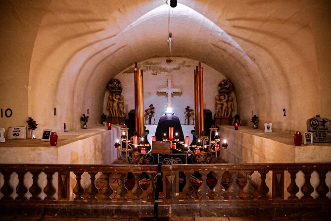Mysterium Fidei Monastery & Secret Garden in Valletta - The crypt and the monastery’s final resting place